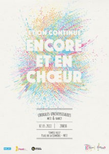 Concert Chorales Universitaires Metz et Nancy @ Temple Neuf